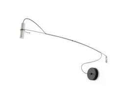 Applique murale, Hold A, blanc, LED, 2700K, 420 lm, L3cm, H25cm - Luxcambra
