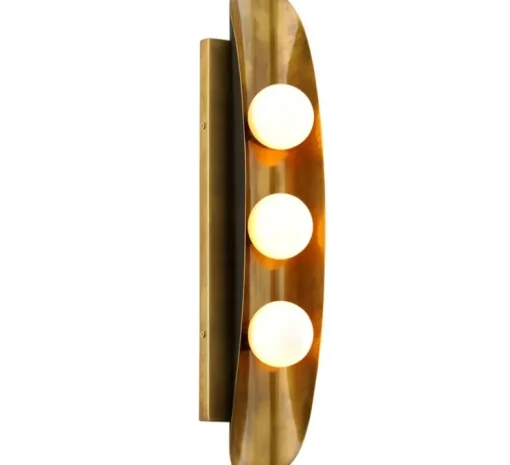 Applique murale, Hopper, bronze, L12cm, H60,9cm - Hudson Valley Lighting