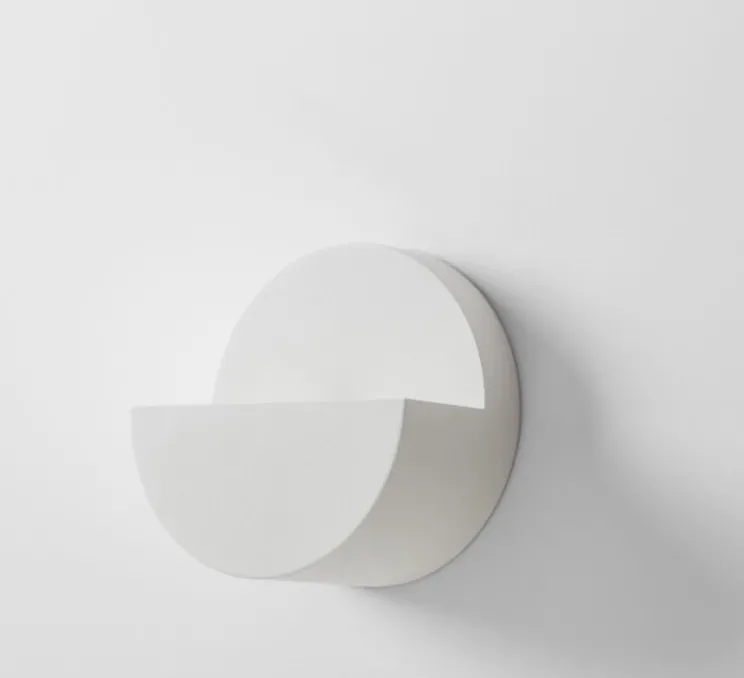 Applique murale, Impulse Round 1x, blanc, LED, dim, 2700K, 569 lm, L8cm, H14,5cm - Modular