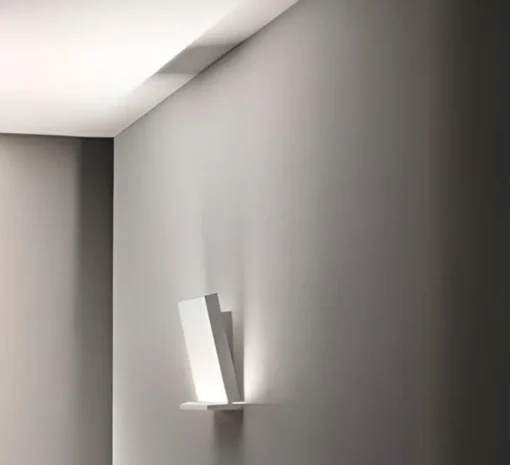 Applique murale, Inbilico, blanc, LED, dim, 2700K, 3490 lm, L7,2cm, H20cm - Stilnovo