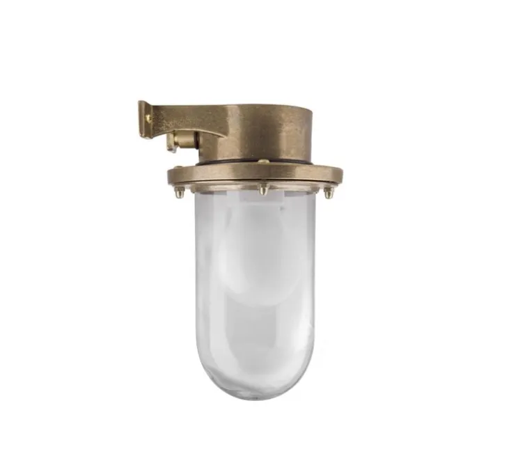 Applique murale, indoor/outdoor, laiton, IP64, L8cm, H20,5cm - Zangra