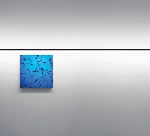 Applique murale, Infinito 6 , noir mat, LED, dim, 3000K, 6708 lm, L600cm, H5,3cm - Davide Groppi