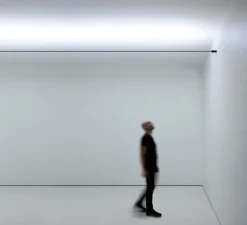 Applique murale, Infinito 6 , noir mat, LED, dim, 3000K, 6708 lm, L600cm, H5,3cm - Davide Groppi