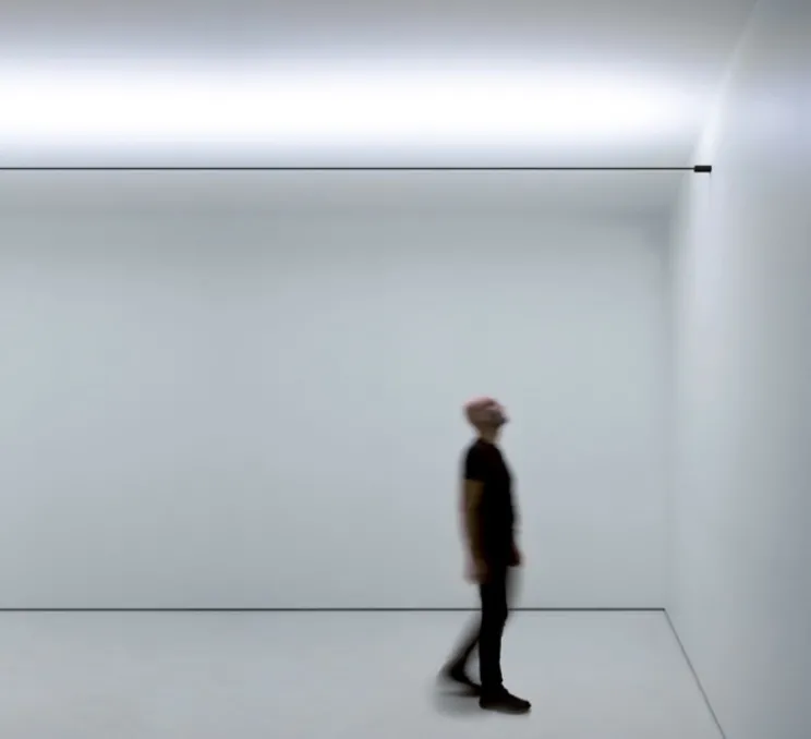 Applique murale, Infinito 6 , noir mat, LED, dim, 3000K, 6708 lm, L600cm, H5,3cm - Davide Groppi