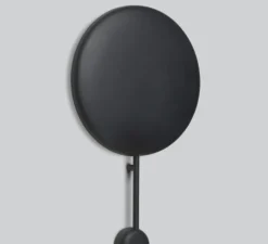 Applique murale, Ink, noir, LED, 3000k, 900lm, Ø36cm, H62cm - Northern