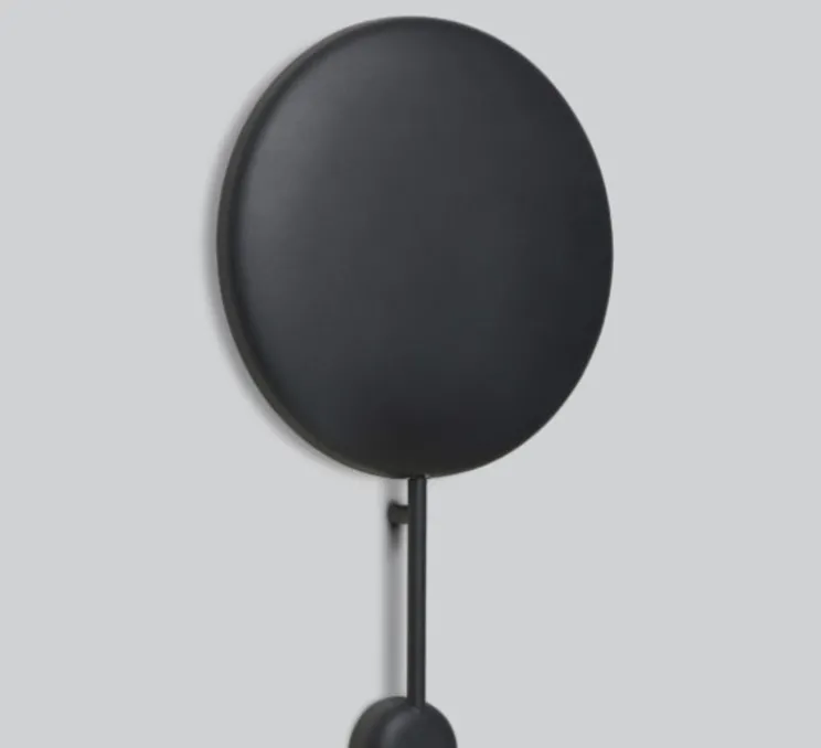 Applique murale, Ink, noir, LED, 3000k, 900lm, Ø36cm, H62cm - Northern