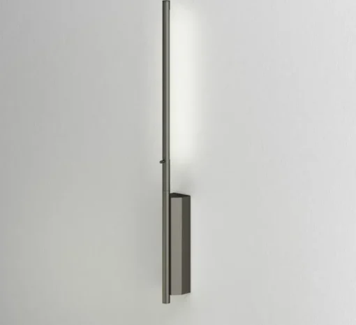 Applique murale, IP LINK, graphite satiné, IP44, L5cm, H58cm - Cvl