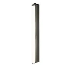 Applique murale, IP METROP 525, graphite satiné, IP44, 3000K, 500lm, L52,5cm, H4,5cm - Cvl