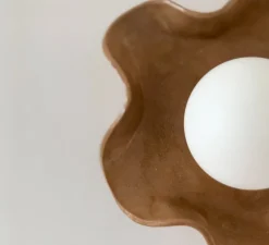 Applique murale, Jelly, chocolat, L20cm, H26cm - Carré Coco