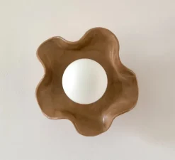 Applique murale, Jelly, chocolat, L20cm, H26cm - Carré Coco