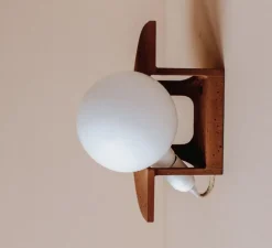 Applique murale, Joseph, bleu, L22cm, H30cm - Zuri