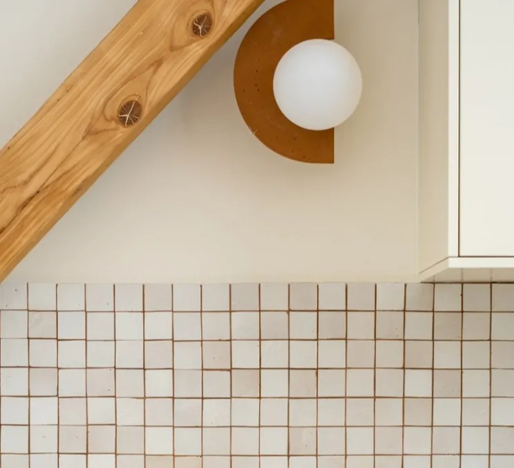 Applique murale, Joseph, châtaigne, L22cm, H30cm - Zuri