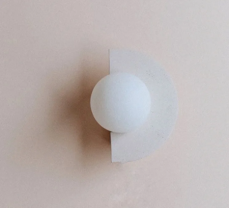 Applique murale, Joseph, rosé, L22cm, H30cm - Zuri