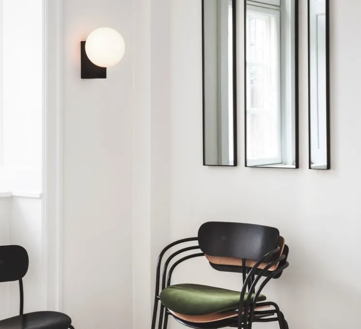 Applique murale, Journey SHY2, noir, L18cm, H26cm - Andtradition