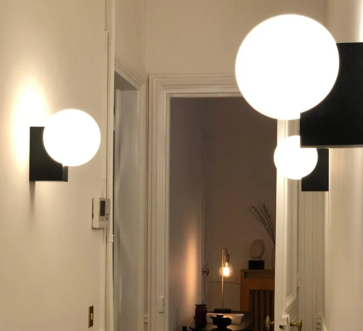 Applique murale, Journey SHY2, noir, L18cm, H26cm - Andtradition