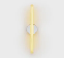 Applique murale, KILTER, blanc, IP44, LED, dim, 2700K, 375 lm, L17cm, H50cm - Tala