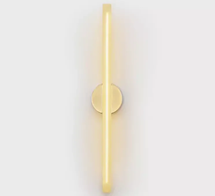 Applique murale, KILTER, laiton, IP44, LED, dim, 2700K, 375 lm, L17cm, H64cm - Tala