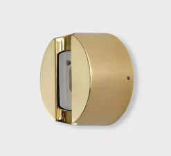 Applique murale, KILTER, laiton, IP44, LED, dim, 2700K, 375 lm, L17cm, H64cm - Tala