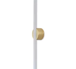 Applique murale, KILTER, laiton, IP44, LED, dim, 2700K, 375 lm, L17cm, H50cm - Tala
