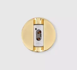Applique murale, KILTER, laiton, IP44, LED, dim, 2700K, 375 lm, L17cm, H50cm - Tala