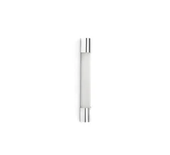 Applique murale, Kiva 600, chrome, IP44, LED, 3000K, 1103 lm, L6,8cm, H60cm - Faro