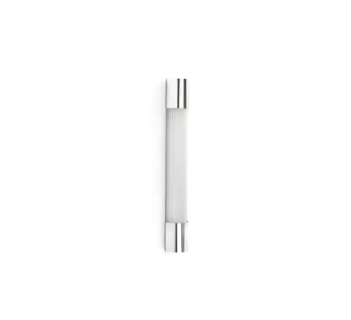 Applique murale, Kiva 600, chrome, IP44, LED, 3000K, 1103 lm, L6,8cm, H60cm - Faro