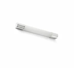 Applique murale, Kiva 600, chrome, IP44, LED, 3000K, 1103 lm, L6,8cm, H60cm - Faro