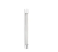 Applique murale, Kiva 900, chrome, IP44, LED, 3000K, 1581 lm, L6,8cm, H90cm - Faro
