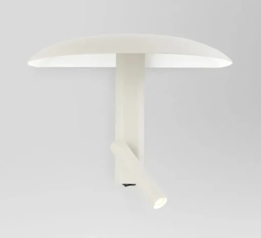 Applique murale, Konoha, craie, LED, 2700K, 137 lm, L27,4cm, H20,8cm - Marset