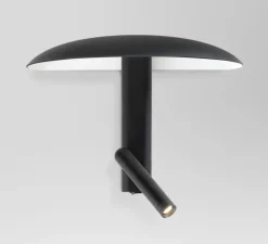 Applique murale, Konoha, noir, LED, 2700K, 137 lm, L27,4cm, H20,8cm - Marset