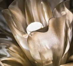 Applique murale, La Fleur, noir et or, L18cm, H16cm - Slamp