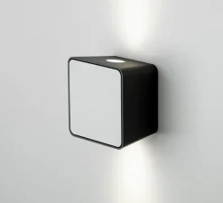 Applique murale, Lab 2 2020, graphite, IP65, LED, 2700K, 378 lm, L12,6cm, H12,6cm - Marset