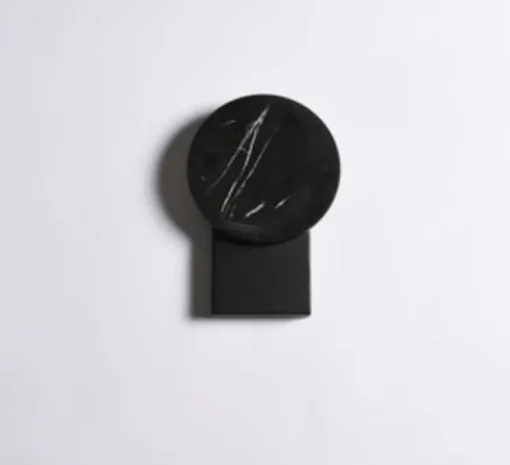 Applique murale, Laga, noir, LED, dim, 3000K, 300 lm, L16cm, H24cm - Eno Studio