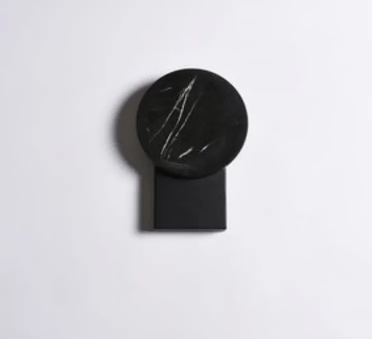 Applique murale, Laga, noir, LED, dim, 3000K, 300 lm, L16cm, H24cm - Eno Studio
