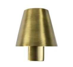 Applique murale, Le Petit, satin, or, LED, 3000K, 130lm, L11cm, H14cm - FARO