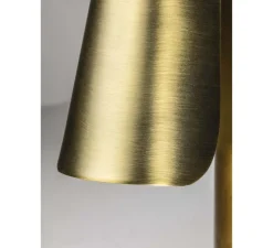 Applique murale, Le Petit, satin, or, LED, 3000K, 130lm, L11cm, H14cm - FARO