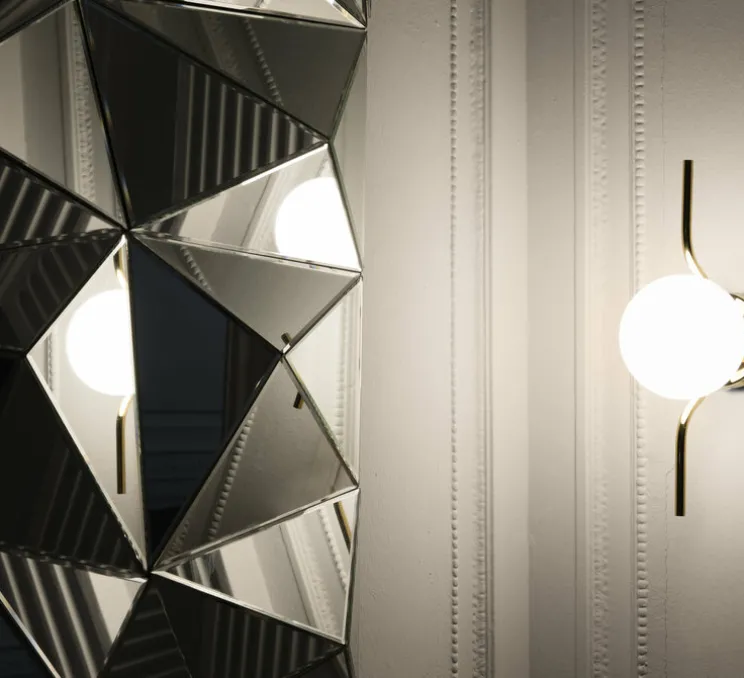 Applique murale, LE VITA, or, LED, 2700, 570lm, L14cm, H40cm - Faro