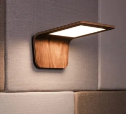 Applique murale LED, Butterfly, chêne, 3000K, L17,5cm - TUNTO