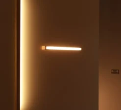 Applique murale, LED40, frêne, 2700K, L40cm - TUNTO