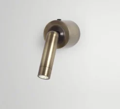 Applique murale, Ledtube A, bronze, LED, 2700K, 226 lm, L6,5cm, H6,5cm - Marset
