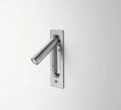 Applique murale, Ledtube USB, aluminium, LED, 2700k, 226lm, L7cm, H18,9cm - Marset