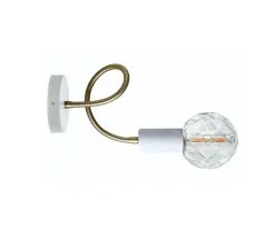Applique murale, Light.047, blanc, Ø10cm, H48cm - Zangra