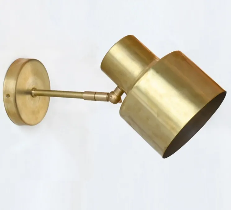 Applique murale, light.129, laiton, L12cm, H15cm - Zangra