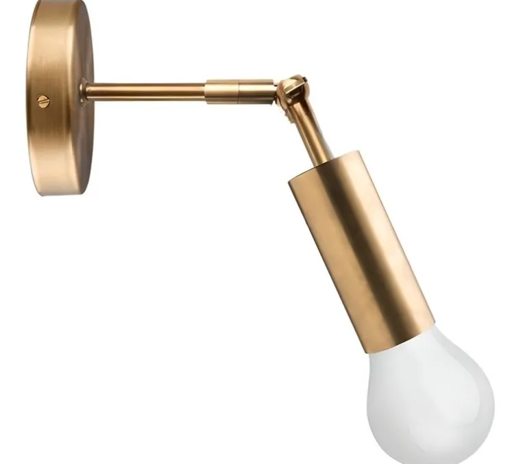 Applique murale, light.030, Laiton, L2,4cm, H28,4cm - Zangra