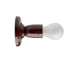 Applique murale, Light.019, marron, E27, Ø10cm, H9cm - Zangra
