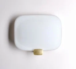 Applique murale, Light Me Tender Horizontal, verre, or, IP44, LED, dim, 2700K, 1430 lm, L30cm, H25cm - DCW éditions Paris