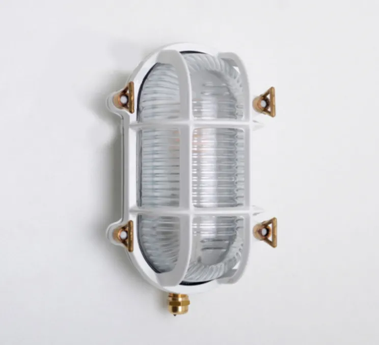 Applique murale, Light.o.120, blanc, IP64, L20cm, H12cm - Zangra