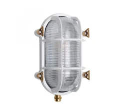 Applique murale, Light.o.120, blanc, IP64, L20cm, H12cm - Zangra