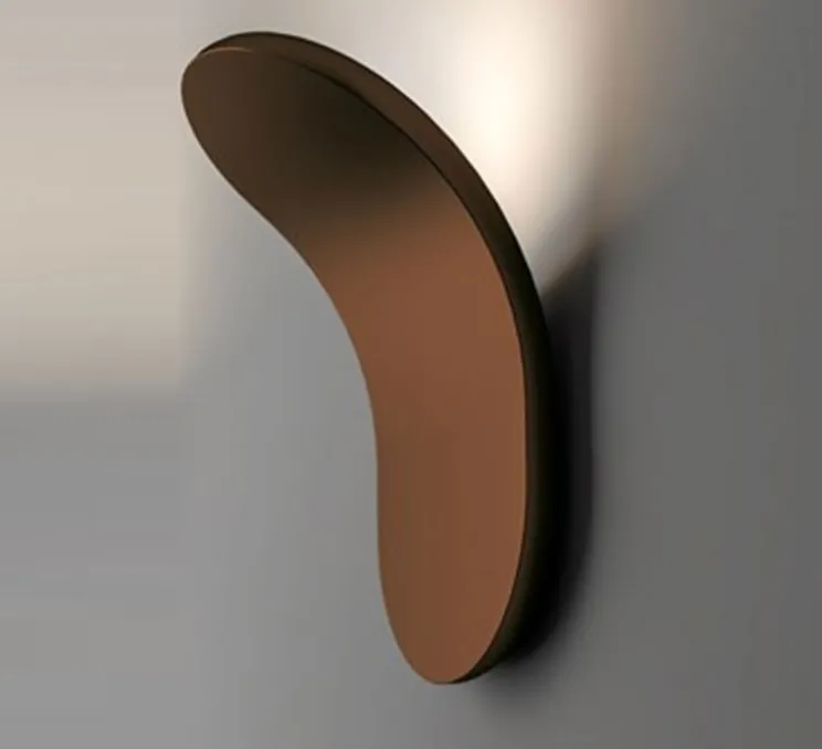 Applique murale, Lik, bronze, LED, 1300lm, L10cm, H17,8cm - Axolight