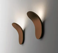 Applique murale, Lik, bronze, LED, 1300lm, L10cm, H17,8cm - Axolight